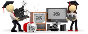 Evolutionof Home Entertainment Systems PNG
