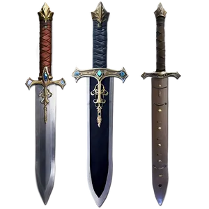 Excalibur Sword And Scabbard Png 06292024 PNG image