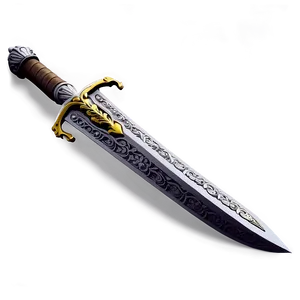 Excalibur Sword And Scabbard Png 06292024 PNG image