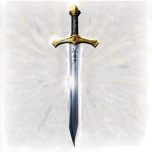 Excalibur Sword In Sunlight PNG Unq