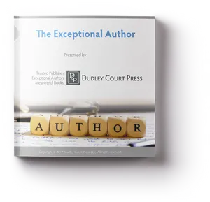Exceptional Author Book Presentation PNG image