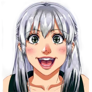 Excited Anime Face Png 72 PNG image