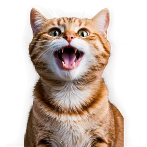 Excited Cat Meme PNG 05212024