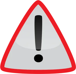 Exclamation Mark Traffic Sign PNG image