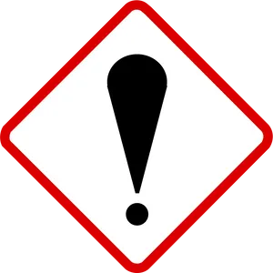Exclamation Warning Sign