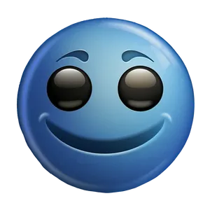 Exclusive Blue Emoji PNG Array Jhq