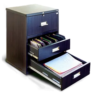 Executive Filing Cabinet PNG Fxy