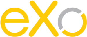 Exo Brand Logo Yellow Grey PNG image