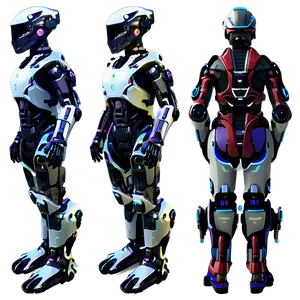 Exoskeleton Robotics Suit PNG 06282024