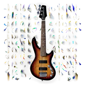 Exotic Bass Guitar PNG Nyg