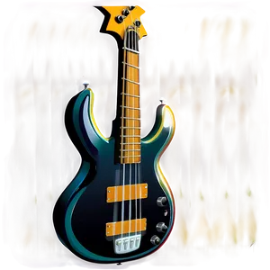 Exotic Bass Guitar PNG Yyt63 PNG