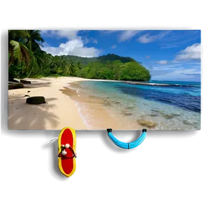 Exotic Beaches Escape Png 05062024 PNG image