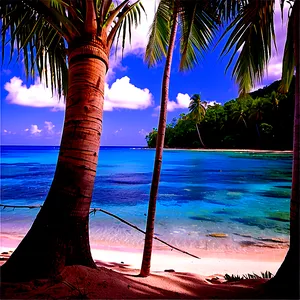 Exotic Beaches Escape Png 05062024 PNG image