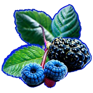 Exotic Blue Raspberry PNG Dyp61 PNG