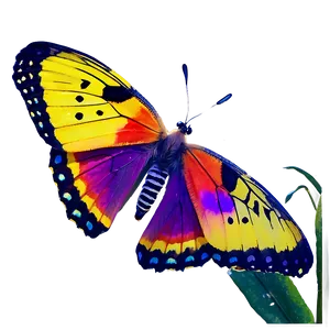 Exotic Butterfly Display PNG 59