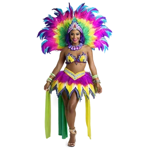 Exotic Carnival Costumes PNG 19