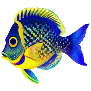 Exotic Fish Silhouette Png 50 PNG image