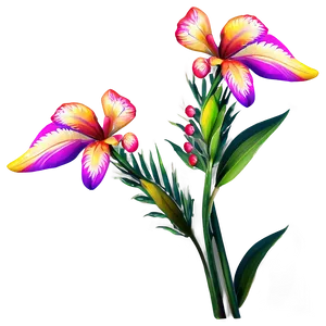 Exotic Flower Stem PNG Tcg91 PNG