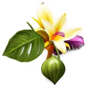 Exotic Flowers Collection PNG 04292024