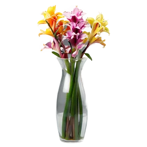 Exotic Flowers In Vase Png 06272024 PNG image