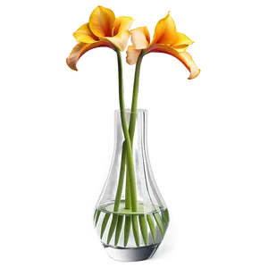 Exotic Flowers In Vase Png 33 PNG image