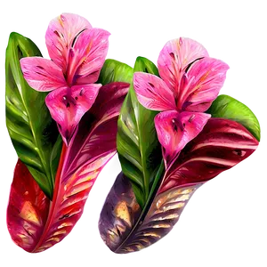 Exotic Flowers PNG Hdf PNG