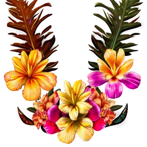 Exotic Indie Flower Composition Png 06252024 PNG image