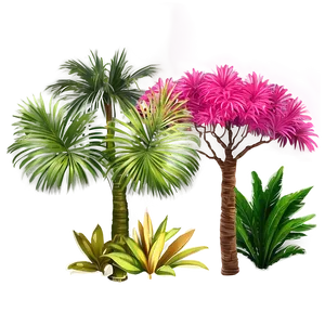 Exotic Jungle Trees PNG 53 PNG