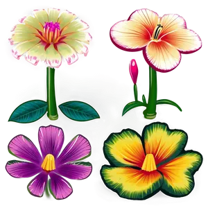 Exotic Mexican Blooms Png Moy PNG image