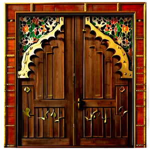 Exotic Moroccan Door Png 94 PNG image