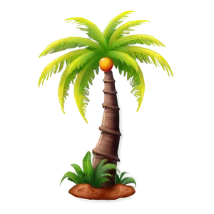 Exotic Palm Tree Emoji Png 7 PNG image