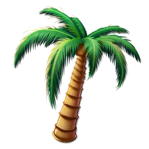 Exotic Palm Tree Emoji Png Pmp PNG image