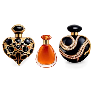 Exotic Perfume Bottle Shapes Png Vub52 PNG image