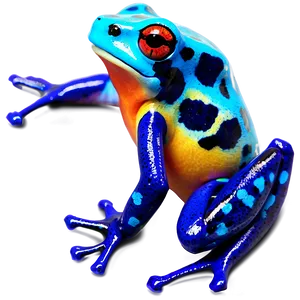 Exotic Poison Dart Frog Png 06132024 PNG image