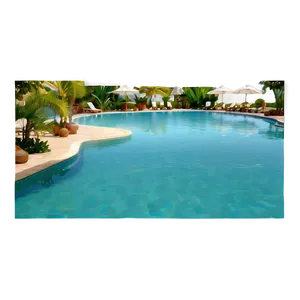 Exotic Resort Pool Water Png 11 PNG image