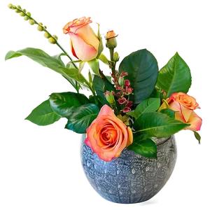 Exotic Roses Bouquet Png Ywo95 PNG image