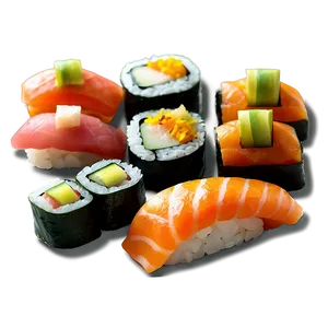 Exotic Sushi Bites PNG 05212024
