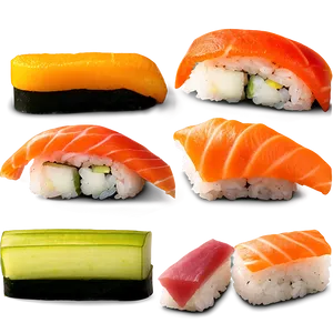 Exotic Sushi Bites PNG Yvp40