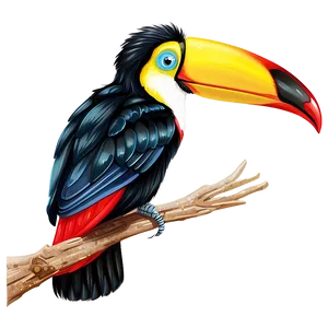 Exotic Toucan Bird PNG Civ68