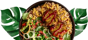 Exotic Vegetable Rice Bowl
