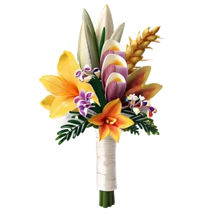 Exotic Wedding Bouquets Png Evv97 PNG image