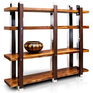 Exotic Wood Shelf Collections PNG Ink90 PNG