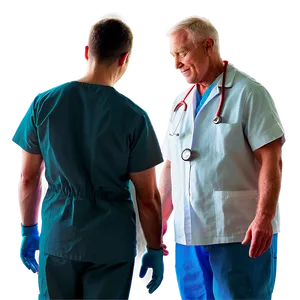 Experienced Male Nurse PNG Ohg