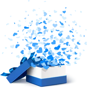 Exploding Heart Gift Box