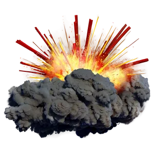 Explosion A PNG image