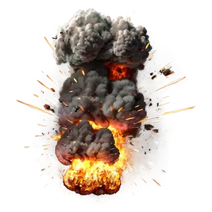 Explosion D PNG image
