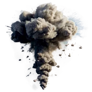 Explosion Dust Transparent PNG 05262024