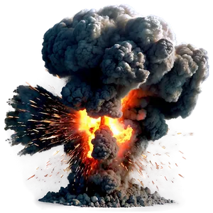 Explosion Transparent PNG For Photoshop Mni11 PNG