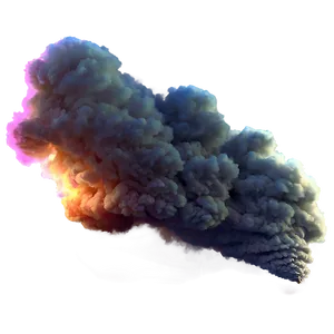 Explosive Fire Overlay PNG Paa