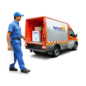 Express Parcel Delivery PNG Gbj26 PNG